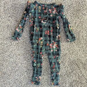 Floral Plaid Kids Bottoms
